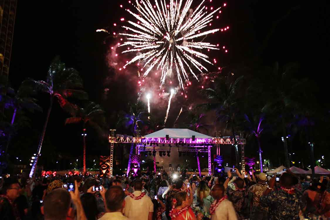 Luau for 1,000 and Fireworks